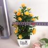 Realistic Artificial Potted Plant Shop Artificial Decorate Flowers Pot
