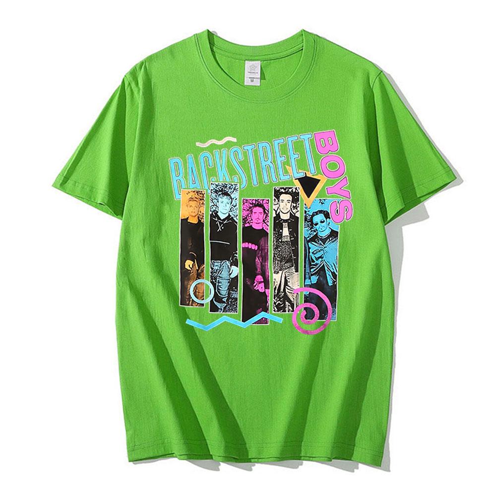 Classic s Backstreet Boys Rock Band Graphics TShirt Unisex Vintage Punk Tee Shirt Unisexs Hip Hop TShirts Oversized Streetwear