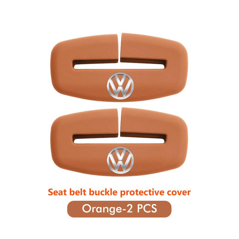 For Volkswagen VW Car Seat Belt Collision Avoidance Sleeve Safety Lock Buckle Cover Scirocco Jetta Beetle Golf 4 5 6 Passat Polo zk9