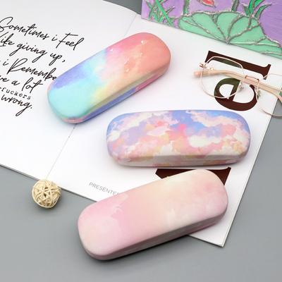 Цветные Облачные Очки Коробка Защита для Очков Футляр для Очков Портативный Футляр для Хранения Очков Мужские