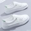 Женская обувь на плоской подошве2024, модная повседневная удобная легкая нескользящая белая обувь, женские элегантные туфли на плоской подошве с дышащей сеткой