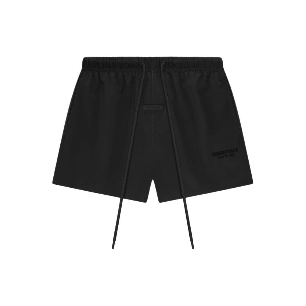 Fear of God Essentials Nylon Running Short Jet Black Men Bottoms 160SP244214F
