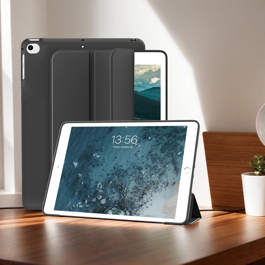 Для iPad Mini 5 2019/ Mini 4 3 2 1 7,9 дюйма, Мягкий силиконовый чехол-книжка с трехскладной подставкой, Smart Case для iPad Mini 5 4 3 2 1