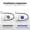 8pcs Car Door Keyhole Sticker Lock Protector Anti-blocking Decal For Mercedes Benz AMG A C E S G Class W201 W210 W108 W204 W205 UWXYZ1