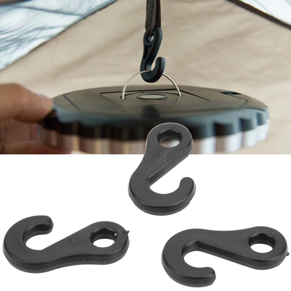 20 шт. Портативный качественный ПВХ S-образный крючок для использования в палатке, высокая термостойкость
