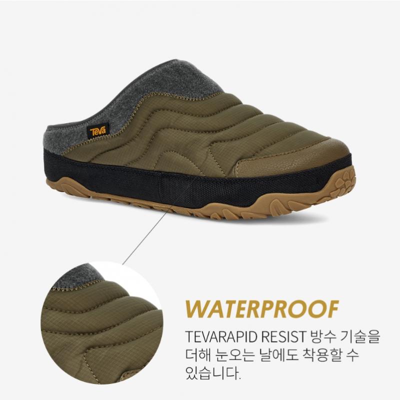 Teva Мужские зимние стеганые тапочки Туристическая обувь Stvm2339596 Dol