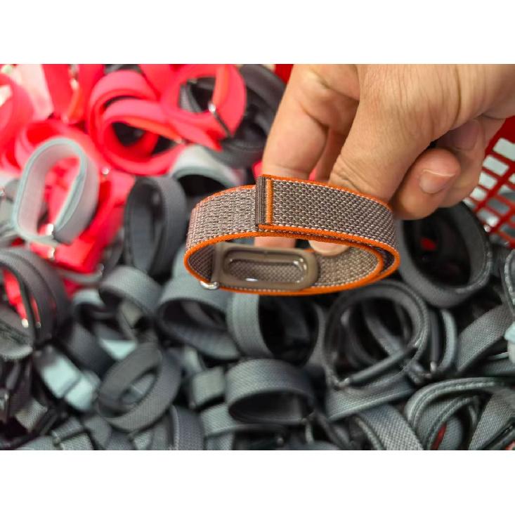 Официальный 1:1 Нейлоновый+Силиконовый Петлевой Браслет для Google Fitbit Air Удобный Браслет для Google Fitbit Air Ремешок для Часов 3