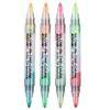 Dual Tip Luminous Pen DIY Graffiti Highlighter Pen Personalized Marker Pen  School Office