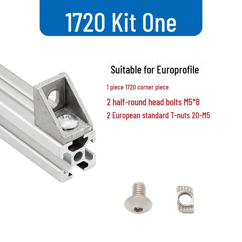 Industrial Aluminum Profile Angle Brackets
