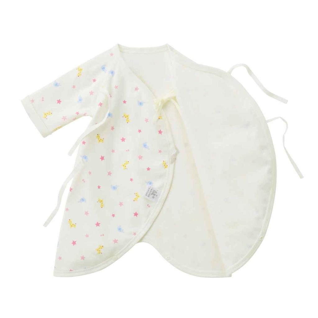 Miki House Hot Biscuits Combination Undershirt 70-2304-268 (60cm, Pink)