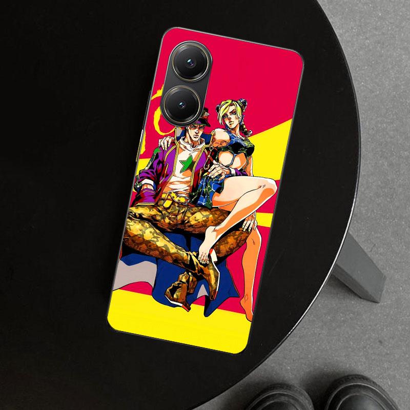 Чехол для телефона JoJo's Bizarre Adventure Джолин Куджо для Xiaomi Poco X6 X5 X7 Pro F7 Ultra Redmi 15C 15 13C 13 12C 12 10C 10 1