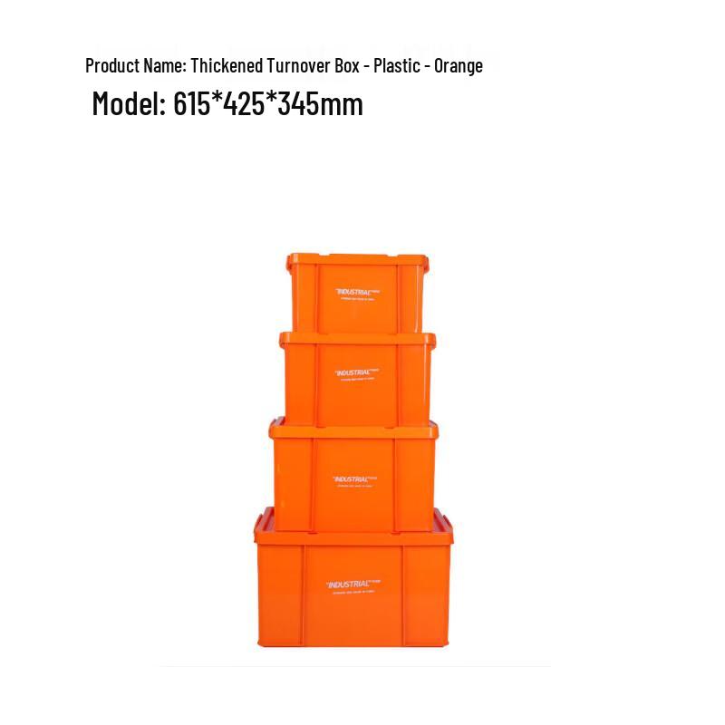 Heavy-Duty Plastic Turnover Box