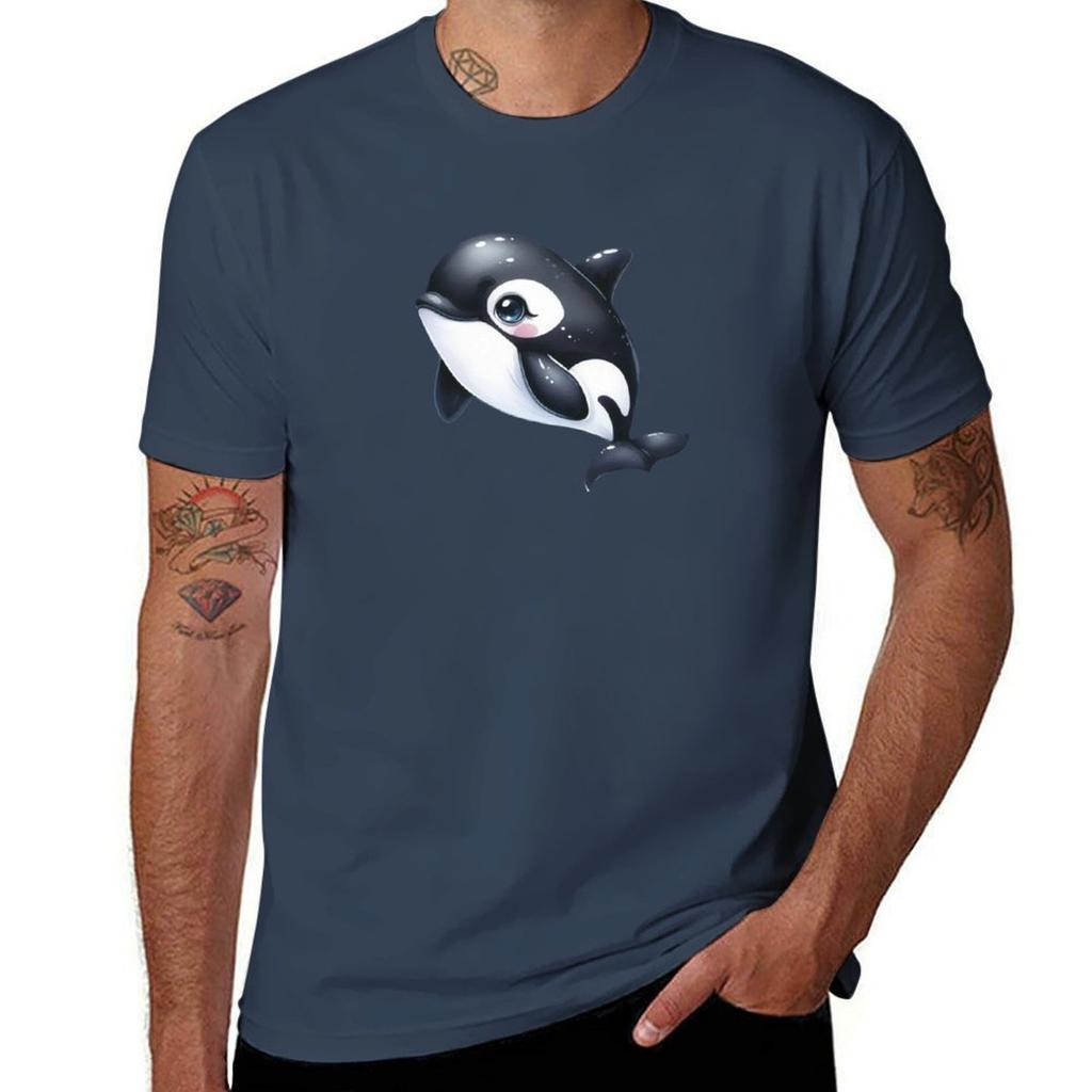 Cutest Orca, Animal Cliparts, Cute Sea Animals T-Shirt essential t shirt T-Shirt