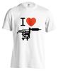 New Arrival Unisexs Fashion T Shirt Unisex I Love Tattoo Camiseta Cool Tatuajes S M L Xl Summer Tee Shirt