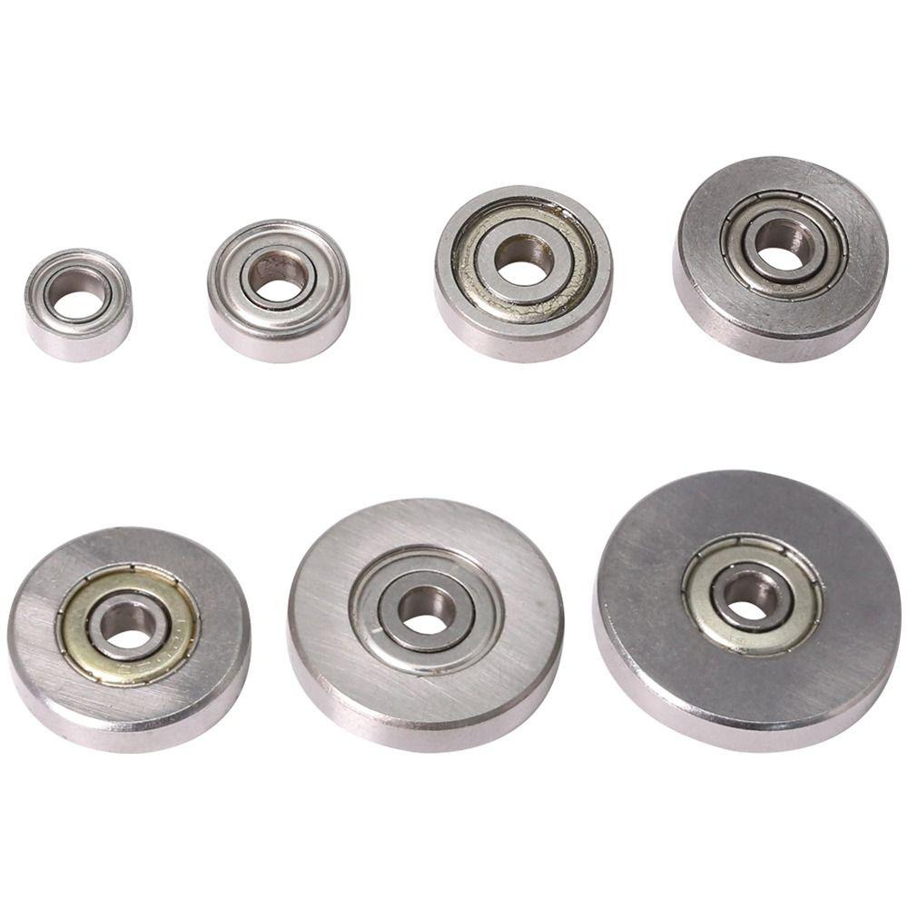 1Pcs 4.76mm 6.35mm 9mm Woodworking Bearing Top Mounted Milling Cutter Bearing for Router Bit Head