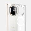 Чехол для Huawei Mate X7 Магнитный Матовый Прозрачный AG Skin Feel Жесткий Чехол Оснащенный Защитой Центрального Шарнира Задняя Крышка