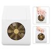40W Nail Dust Collector Nail Art Suction Machine Vacuum Cleaner Manicure Tool White