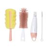 October Crystallization Silicone Baby Bottle Brush Set