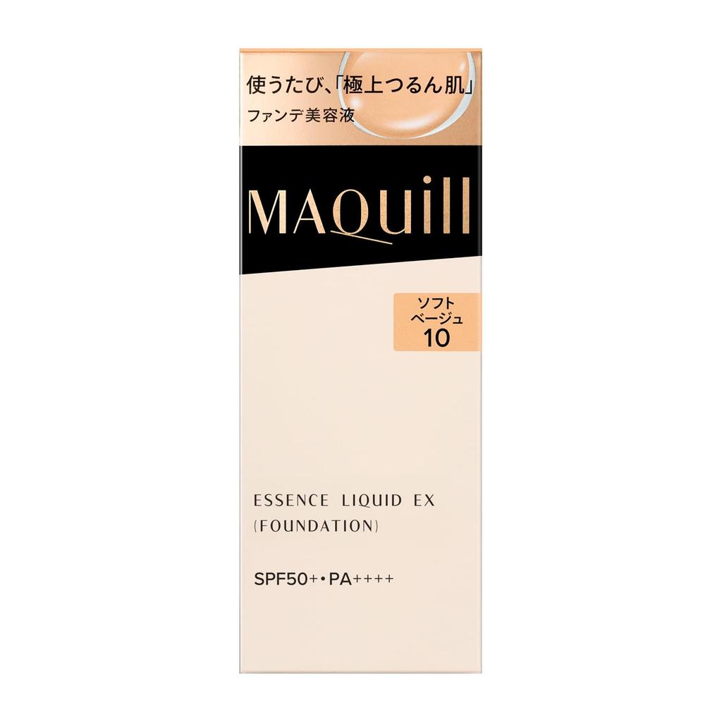 Maquillage Essence Liquid EX Soft Beige 10 Foundation Unscented Soft Beige 10 Body 24mL