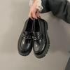 2025Women's Loafers  Spring British Style Slip On Platform Mary Jane Shoes Woman Japanese Jk Uniform Lolita Shoes Women