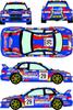 Subaru Impreza 98 WRC Ралли Сан-Ремо 1999 Автомобиль 29 Декаль RD24/026 1/24 №