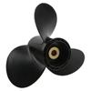 3-лопастной морской пропеллер из алюминиевого сплава 58100‑89L50‑019 Высокопрочный 10 шлицевых зубьев Замена для подвесных моторов