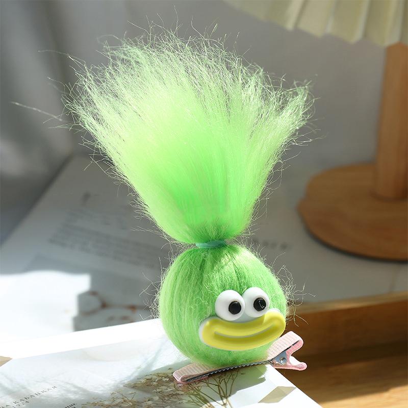 Смешная заколка для волос Милая челка Шпилька для волос Головной убор Сломанная заколка для волос Заколка-утконос Аксессуары для волос Подарок на детский праздник