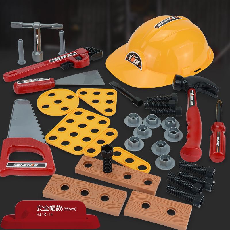 Play House Electric Drill Maintenance Tool Set, Simulation Engineering Disassembly And Assembly Repair Tool