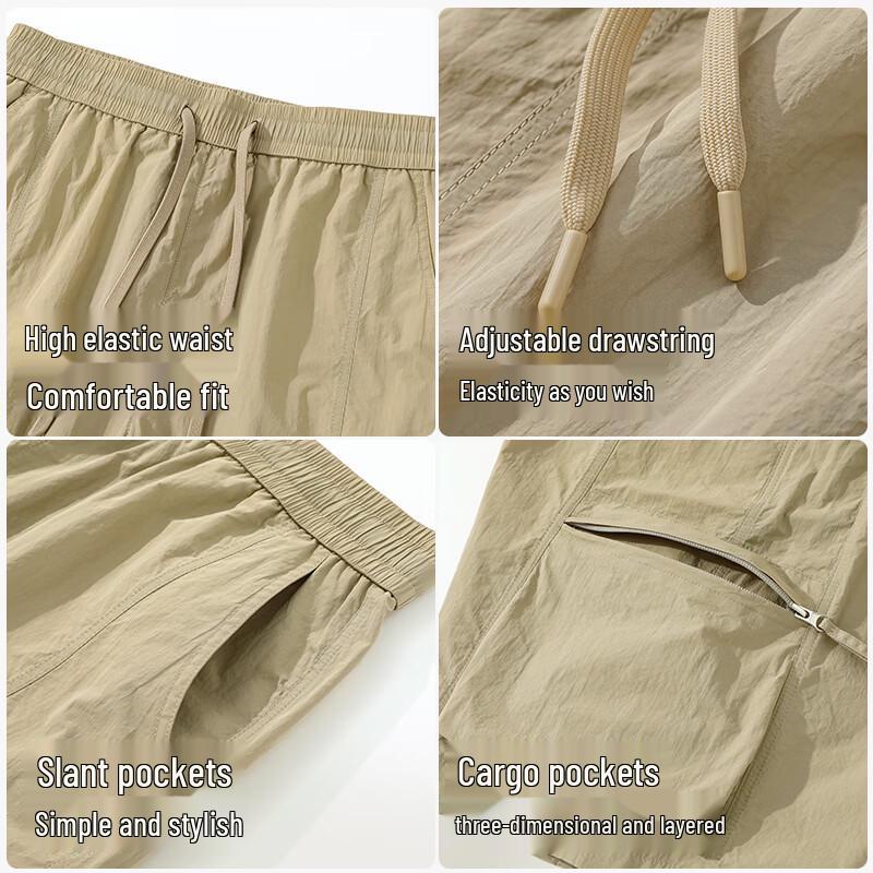 Baleno Men's Multi-Pocket Cargo Shorts