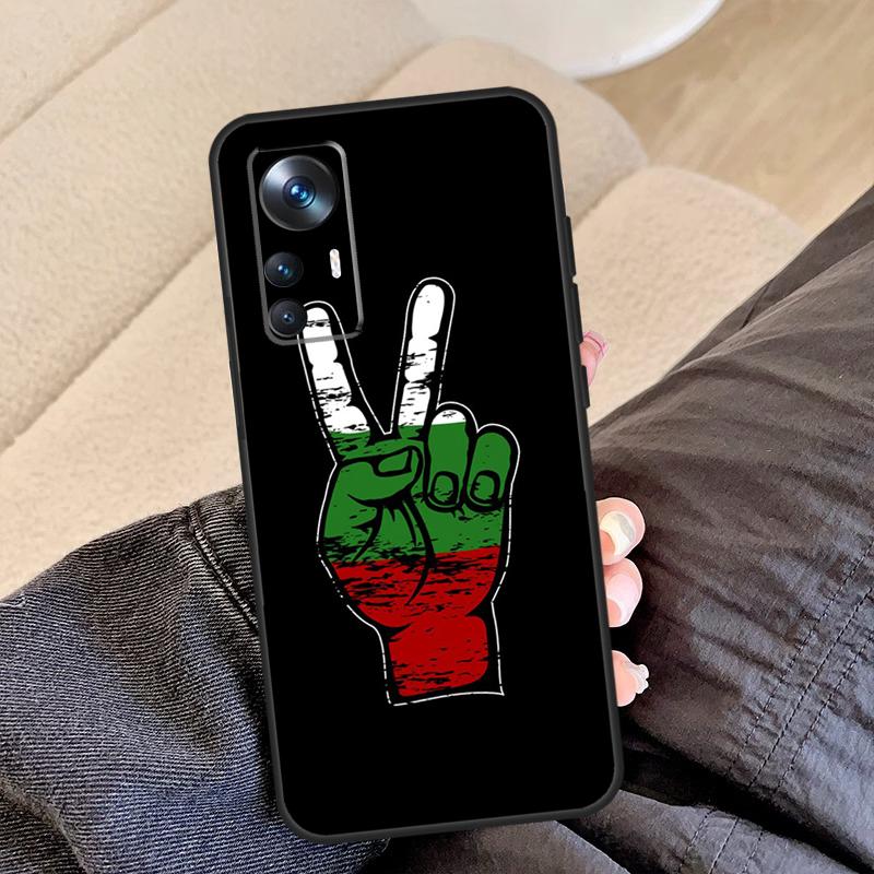 Чехол с флагом Болгарии для Xiaomi 13T 12T 11T 14 13 Pro 12 Lite 12X POCO F5 X3 X5 Pro F3 F4 X4 M5s C65 Funda