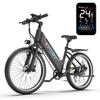 Deepower F26 Urban Commuter Electric Bike 750W Rear Motor, 48V 7.8AH Battery, 7-Speed