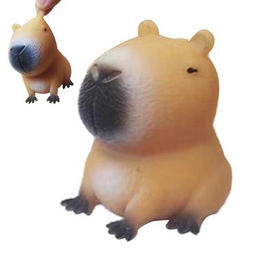 Милая мультяшная капибара, игрушка-антистресс, забавная игрушка-мялка в виде животного, капибара, игрушки для сжимания, подарки для релаксации