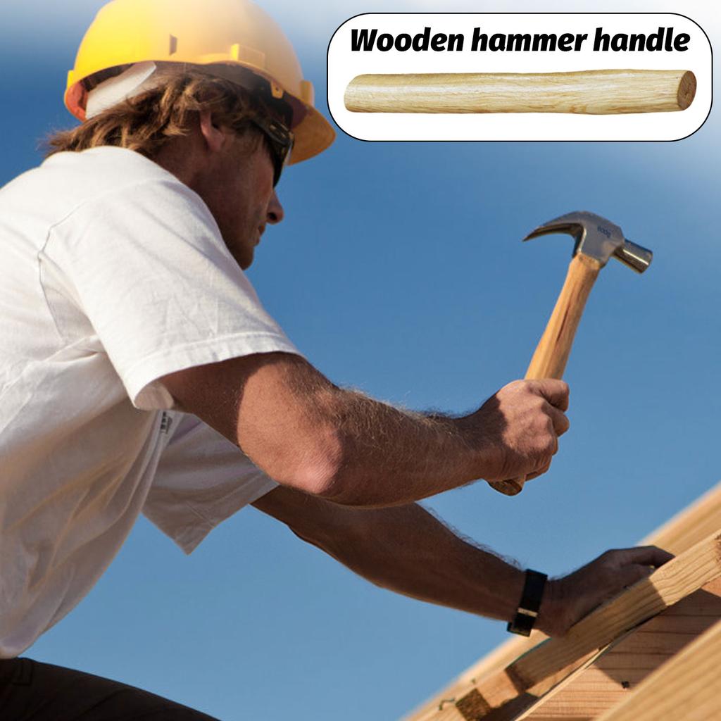Восьмигранная рукоятка молотка, Молоток с квадратным бойком, Деревянная рукоятка, Деревянная рукоятка овальной формы.