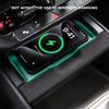 For Mini Cooper U25 Countryman Car Dashboard Storage Box Central Control Storage Wireless Charging Silicone Pad Auto Accessories