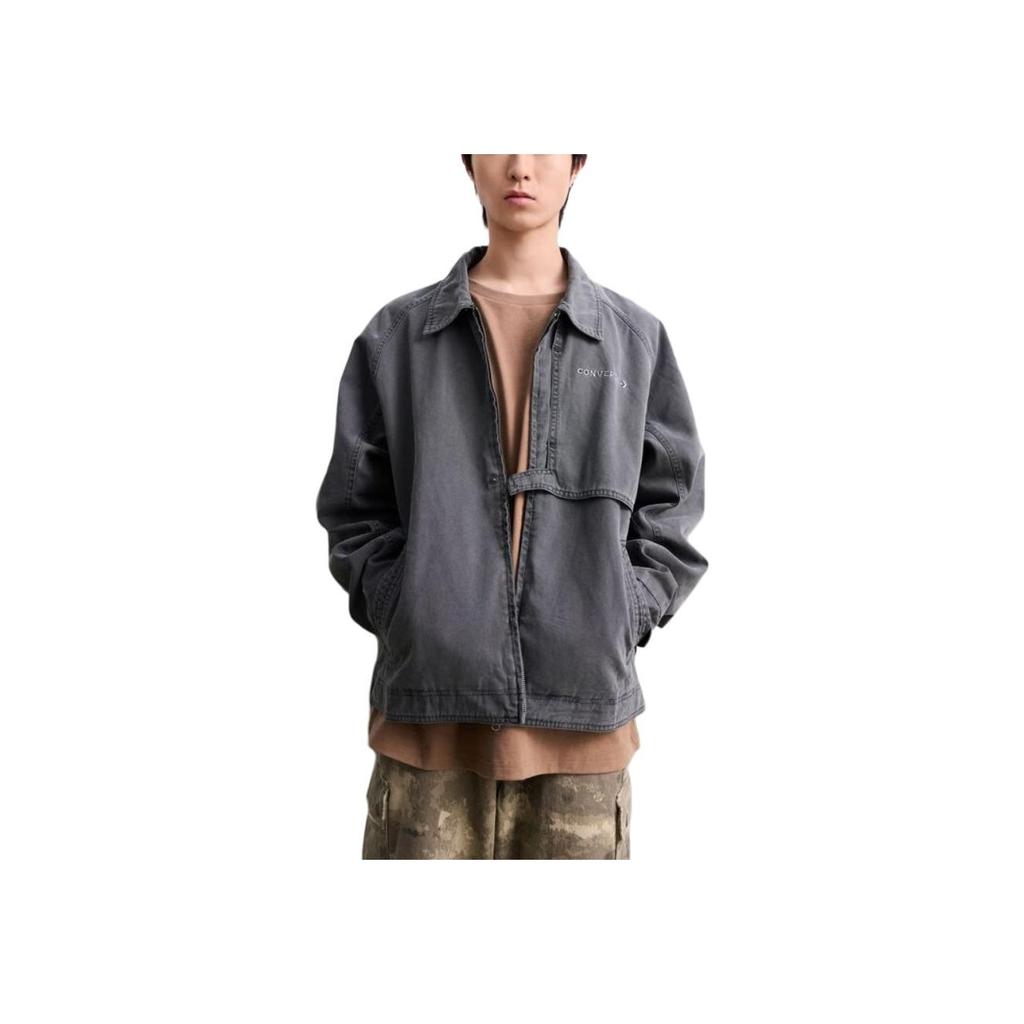 Новые куртки и пальто Converse Унисекс Серый 10028457-A02