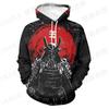 Spring Autumn Japan Ronin Samurai 3D Print Hoodies Men Women Children Hooded Harajuku Cool Swearshirts Fashion Streetwear