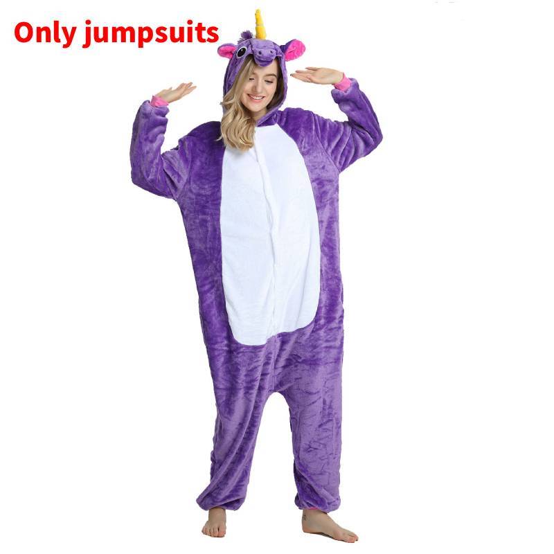 Unicorn Pajama Onesie For Women With Thick Polyester Fabric For Cozy Home Wear