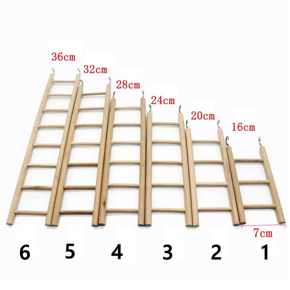 Деревянные качели Подвесной декор Лестница для лазания Игрушки для попугаев Товары для птиц Игрушка для хомяков