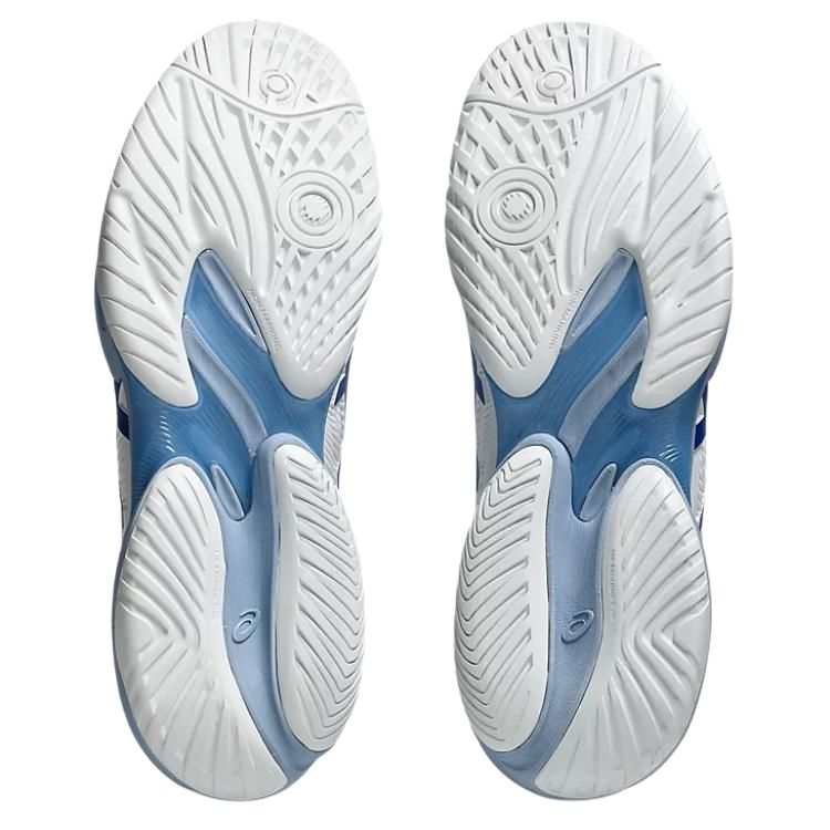 Asics Court FF 3 Novak White Tuna Blue Men Sneakers 1041A522-967