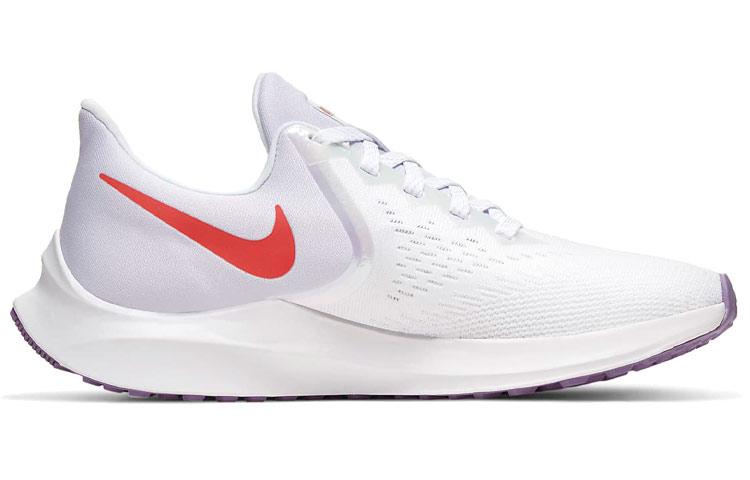 Nike Женские кроссовки Air Zoom Winflo 6 Белый Фиолетовая Звезда CW2638-181