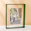Home Decor Acrylic Square Photo Frame Box Photo Frame Box Transparent Bedroom Office
