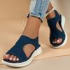 Women Sandals New Summer 2025 Comfort Casual Sport Shoes Women Beach Comfortable Wedge Platform Sandals Roman Sandals Plus Size