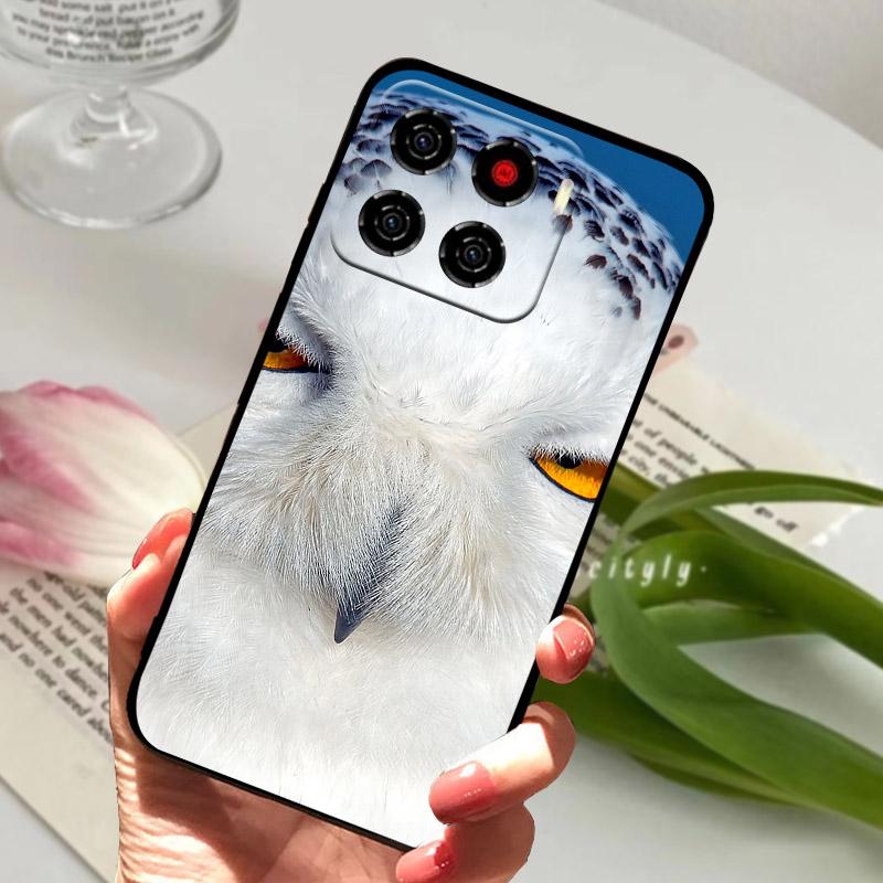 For ZTE Blade A56 Case Soft Silicone Protect Cover For ZTE Blade A56 4G Phone Case Z2473 6.75" Shockproof TPU Funda Shell Bumper