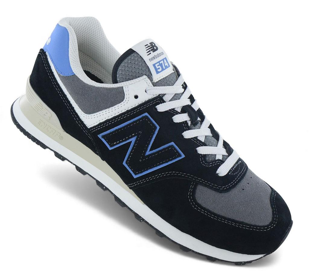 New Balance Классические 574 - Мужские кроссовки обувь Черный U574QRB ОРИГИНАЛ
