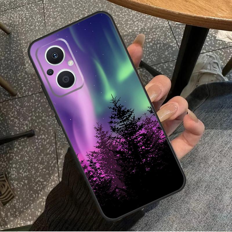 Северное сияние Для OPPO Reno 7 8 Lite 8T 14F 13F 11F 12F 10 11 12 13 14 Pro OPPO Find X9 X8 X5 X6 Pro Чехол