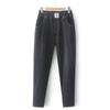 High Waist Jeans for Women Spring and Autumn New Style Plus Size Elastic Waist Slim and Loose