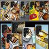 Сардины консервированные Чехол Capa для телефона Samsung S26 Ultra S25 Edge Galaxy S23 S21 S20 S24 FE S22 S10 Plus Прозрачный корпус из ТПУ Coqu