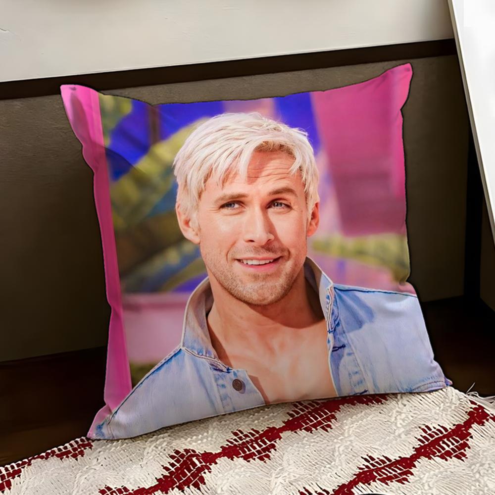 Singer RRyan Gosling Cushion Cover Reversible Soft Durable Pillow Cover Home Car MultiScene Use for Daily Comfort