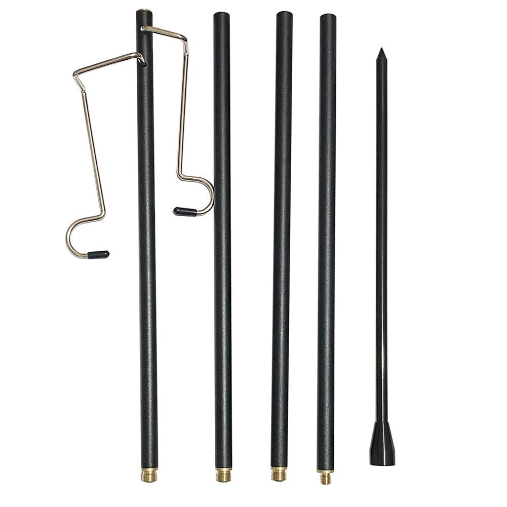 1 комплект уличных фонарных столбов, легкая складная подставка для фонаря, подвесной держатель для фонаря с сумкой для хранения для активного отдыха на открытом воздухе