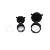 CIWS Lens Protector Scope Cover Set, Front and Rear, Shield, Sniper, Airsoft, Bulletproof (for VectorOptics FORESTER 1-5X24 GEN II (30-39.8))